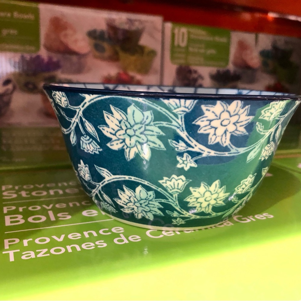 10 Pieces Provence Stoneware Bowls - Picture 2 of 12